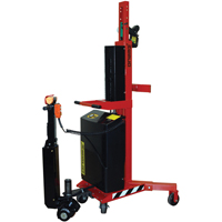 Manipulateur ergonomique de baril &agrave; lev&eacute;e et entraînement motoris&eacute;s, DM-100-PLD, 30 - 85 gal. US (25 - 70 gal. imp.) Helyx Safety & Industrial Supplies