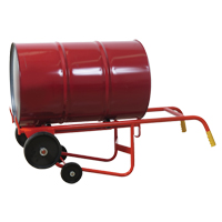 Chariot pour baril de s&eacute;rie standard 30BTW, Fabriqu&eacute; en Acier, 30 - 85 gal. US (25 - 70 gal. imp.) Helyx Safety & Industrial Supplies