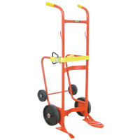 Chariot pour baril de s&eacute;rie 50BTW, Fabriqu&eacute; en Acier, 30 - 85 gal. US (25 - 70 gal. imp.) Helyx Safety & Industrial Supplies