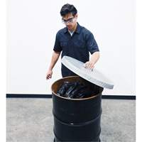 Galvanized Steel Open Head Drum Cover Helyx Safety & Industrial Supplies