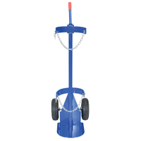 Chariot pour bouteille de gaz, Roues Pneumatique, Base de 12" la x 15-1/2" lo, 500 lb Helyx Safety & Industrial Supplies