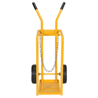 Chariot pour bouteille de gaz, Roues Caoutchouc moul&eacute;, Base de 9-13/16" la x 16" lo, 150 lb Helyx Safety & Industrial Supplies