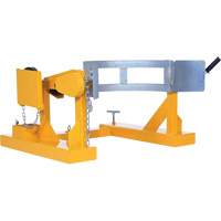 Porte-baril pour chariot &agrave; fourche, Pour 55 gal. US (45,8 gal imp&eacute;rial) Helyx Safety & Industrial Supplies