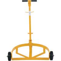 Chariot &agrave; profil bas pour barils, Fabriqu&eacute; en Acier, 30 - 55 gal. US (25 - 45,8 gal. imp.) Helyx Safety & Industrial Supplies