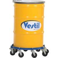 Chariot pour baril octogonal, Acier, Capacit&eacute;e 2000 lb, Diam&egrave;tre 27-1/16", Roue en Fonte Helyx Safety & Industrial Supplies