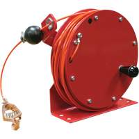 D&eacute;vidoir avec mise &agrave; la terre pour l'&eacute;lectricit&eacute; statique G 3000, Longueur de 100', Robuste Helyx Safety & Industrial Supplies