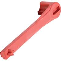 Cl&eacute; pour bouchon-&eacute;crou sp&eacute;cialis&eacute;e &agrave; un seul c&ocirc;t&eacute;, Ouverture de 1-1/4", Poign&eacute;e 8", Nylon anti&eacute;tincelles Helyx Safety & Industrial Supplies