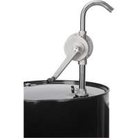 Pompe rotative pour baril, Acier inoxydable, Pour capacit&eacute; 55 gal., 12 oz/course Helyx Safety & Industrial Supplies