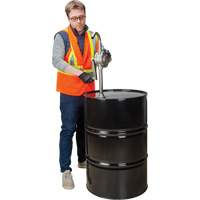 Pompe rotative pour baril, Acier inoxydable, Pour capacit&eacute; 55 gal., 12 oz/course Helyx Safety & Industrial Supplies