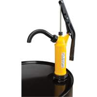 Lever-Type Drum Pump, Polypropylene, 14 oz./Stroke, Fits 5-55 Gal. Helyx Safety & Industrial Supplies
