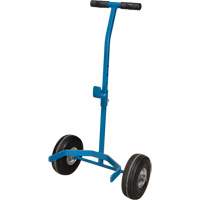 Chariot &agrave; cylindres, Roues Anticrevaison, Base de 15-1/2" W x 14-1/4" L, 600 lb Helyx Safety & Industrial Supplies