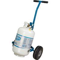 Chariot &agrave; cylindres, Roues Anticrevaison, Base de 15-1/2" W x 14-1/4" L, 600 lb Helyx Safety & Industrial Supplies
