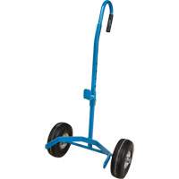 Chariot &agrave; cylindres, Roues Anticrevaison, Base de 15-1/2" W x 14-1/4" L, 600 lb Helyx Safety & Industrial Supplies
