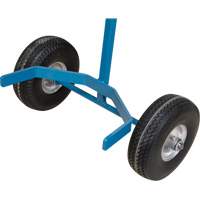 Chariot &agrave; cylindres, Roues Anticrevaison, Base de 15-1/2" W x 14-1/4" L, 600 lb Helyx Safety & Industrial Supplies