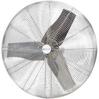 Ventilateurs en acier inoxydable lavables &agrave; grande eau pour service alimentaire, Industriel, 1 vitesses, Diam&egrave;tre de 24" Helyx Safety & Industrial Supplies