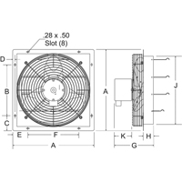 Ventilateurs d'&eacute;vacuation &agrave; volets Helyx Safety & Industrial Supplies