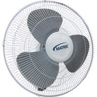 Ventilateur mural oscillant, Commercial, 3 vitesses, Diam&egrave;tre de 16" Helyx Safety & Industrial Supplies