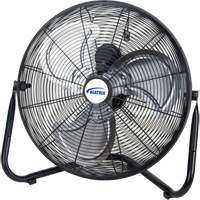 High-Velocity Floor Fan, Commercial, 3 Speed, 16" Diameter Helyx Safety & Industrial Supplies