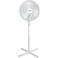 Oscillating Pedestal Fan, Commercial, 3 Speed, 18" Diameter Helyx Safety & Industrial Supplies