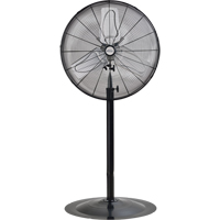 Ventilateur non oscillant sur socle, Robuste, 2 Vitesses, Diam&egrave;tre de 24" Helyx Safety & Industrial Supplies