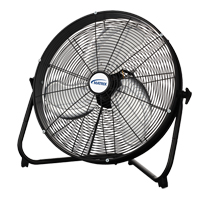 Ventilateur de plancher &agrave; haute v&eacute;locit&eacute;, Commercial, 3 vitesses, Diam&egrave;tre de 20" Helyx Safety & Industrial Supplies