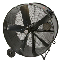 Ventilateur tambour robuste et fixe &agrave; courroie, Industriel, 2 vitesses, Diam&egrave;tre de 42" Helyx Safety & Industrial Supplies