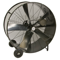 Ventilateur tambour robuste et fixe &agrave; courroie, Industriel, 2 vitesses, Diam&egrave;tre de 42" Helyx Safety & Industrial Supplies