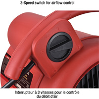 Air Mover, 550 CFM Helyx Safety & Industrial Supplies