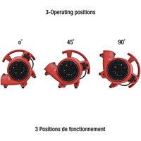 Air Mover, 550 CFM Helyx Safety & Industrial Supplies