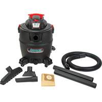 Vacuum, Wet-Dry, 6 HP, 16 US Gal. (60.6 Litres) Helyx Safety & Industrial Supplies