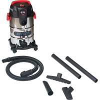 Vacuum, Wet-Dry, 6 HP, 8 US Gal. (30.3 Litres) Helyx Safety & Industrial Supplies