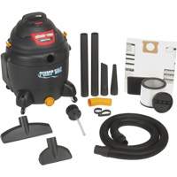 Built-In Pump Shop Vacuum, Wet-Dry, 6 HP, 18 US Gal. (68.1 Litres) Helyx Safety & Industrial Supplies