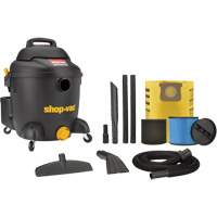 Shop Vacuum, Wet-Dry, 4.5 HP, 10 US Gal. (37.9 Litres) Helyx Safety & Industrial Supplies