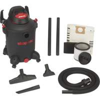 Utility Shop Vacuum, Wet-Dry, 5 HP, 10 US Gal. (37.9 Litres) Helyx Safety & Industrial Supplies