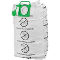 Tear-Resistant Wet/Dry Collection Vacuum Bags, 12 - 20 US gal. Helyx Safety & Industrial Supplies