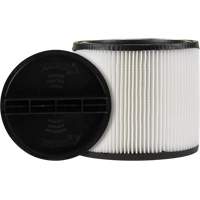Filtre d'aspirateur, Filtre pour aspirateur, Cartouche, Pour 5 gal. US Helyx Safety & Industrial Supplies