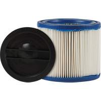 CleanStream&reg; Gore&reg; Small Wet/Dry Vacuum Filter, Cartridge/Hepa, Fits 1 - 6 US gal. Helyx Safety & Industrial Supplies