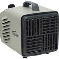 Radiateur portatif m&eacute;tallique datelier avec thermostat, Soufflant, &eacute;lectrique Helyx Safety & Industrial Supplies