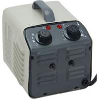 Radiateur portatif m&eacute;tallique datelier avec thermostat, Soufflant, &eacute;lectrique Helyx Safety & Industrial Supplies
