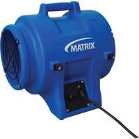 8" Air Blower with 15' Ducting & Canister, 1/4 HP, 816 CFM Helyx Safety & Industrial Supplies