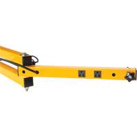 Bras verrouillables double 180 avec deux r&eacute;ceptacles Helyx Safety & Industrial Supplies
