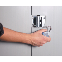 Deep Door Storage Cabinet, 38" W x 24" D x 72" H, 4 Shelves Helyx Safety & Industrial Supplies