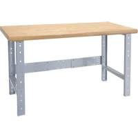 &eacute;tabli pr&eacute;conçu, Dessus & montants seulement, Cap 2500 lb, 72" la x 36" p, 34" h Helyx Safety & Industrial Supplies