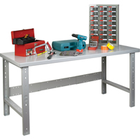 &eacute;tabli pr&eacute;conçu, 72" la x 30" p x 34" h, Capacit&eacute; 2500 lb Helyx Safety & Industrial Supplies