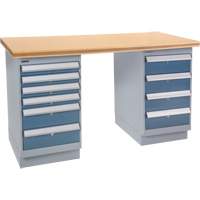 Pre-Designed Workbench, 72" W x 36" D x 34" H, 2500 lbs. Capacity Helyx Safety & Industrial Supplies