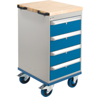 Mobile Cabinet Benches- Assembly Kits, Single Helyx Safety & Industrial Supplies