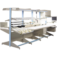 Arlink Workstation - Pelican&reg; Drawers, 19" W x 23" D x 10" H Helyx Safety & Industrial Supplies
