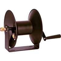 D&eacute;vidoir de tuyau &agrave; rembobinage manuel , Tuyau simple, 21-1/8" la x 10-1/2" p x 11-1/2" h Helyx Safety & Industrial Supplies