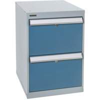 Two-Drawer Pedestal Workbench, 18" W x 21" D x 28" H Helyx Safety & Industrial Supplies