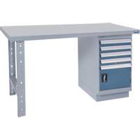 Workbench, 60" W x 36" D x 34" H, 2500 lbs. Capacity Helyx Safety & Industrial Supplies